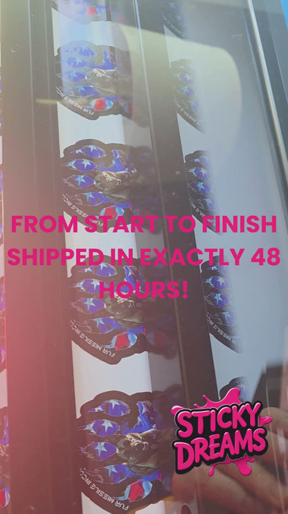 Sticky Impressions: Your Brand, Your Vision, Your Custom Stickers